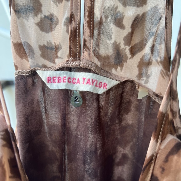 Rebecca Taylor racerback tank size 2 - Picture 4 of 4